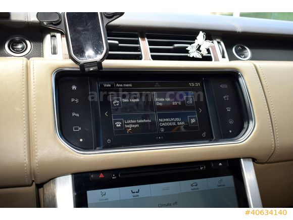 MAZDA OZAN'DAN BAYİ ÇIKIŞLI 2015 RANGE ROVER 3.0 TDV6 AUTOBIOG