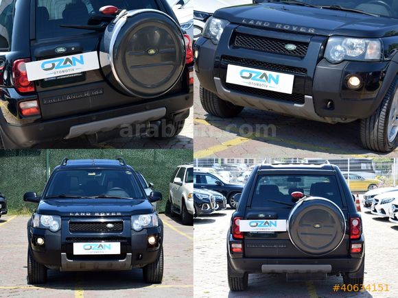 MAZDA OZAN'DAN 303 BİNDE BOYASIZ 2006 DİZEL OTOMATİK FREELANDER