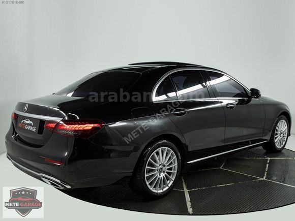 METE GARAGE 2023/E200D/EXCLUSİVE/MULTİBEAM FAR/360KMRA/BURMESTER