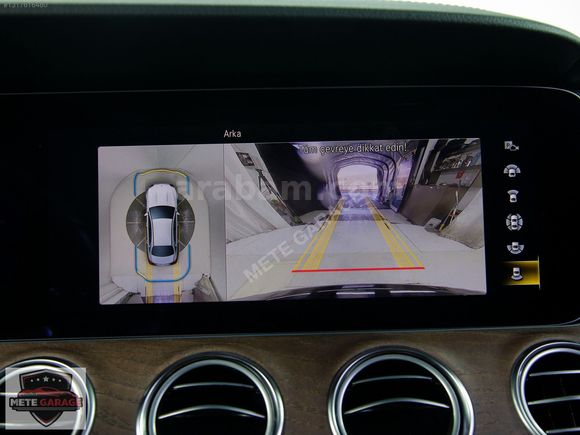 METE GARAGE 2023/E200D/EXCLUSİVE/MULTİBEAM FAR/360KMRA/BURMESTER