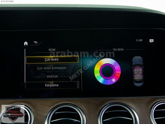 METE GARAGE 2023/E200D/EXCLUSİVE/MULTİBEAM FAR/360KMRA/BURMESTER