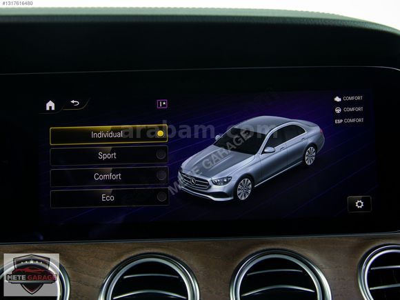 METE GARAGE 2023/E200D/EXCLUSİVE/MULTİBEAM FAR/360KMRA/BURMESTER