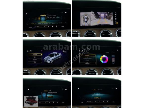 METE GARAGE 2023/E200D/EXCLUSİVE/MULTİBEAM FAR/360KMRA/BURMESTER