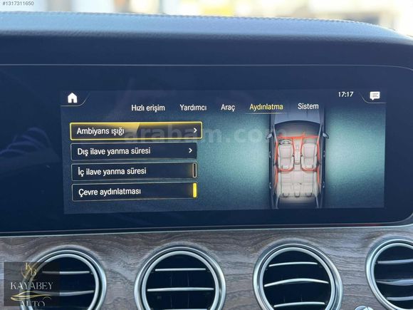 2022 MERCEDES E200D EXCLUSİVE CAM TAVAN-VAKUM-HAFIZA-ISITMA