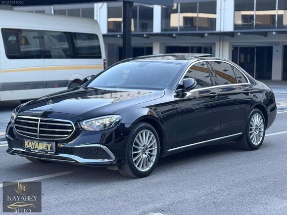 2022 MERCEDES E200D EXCLUSİVE CAM TAVAN-VAKUM-HAFIZA-ISITMA