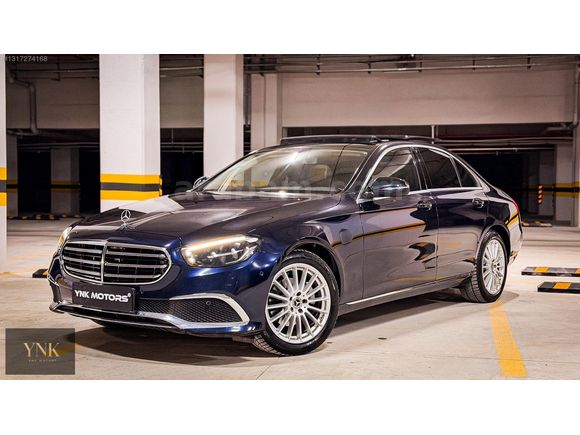 YNK'DAN MERCEDES E200d EXCLUSİVE TABA/BURMESTER/VAKUM/360KAM