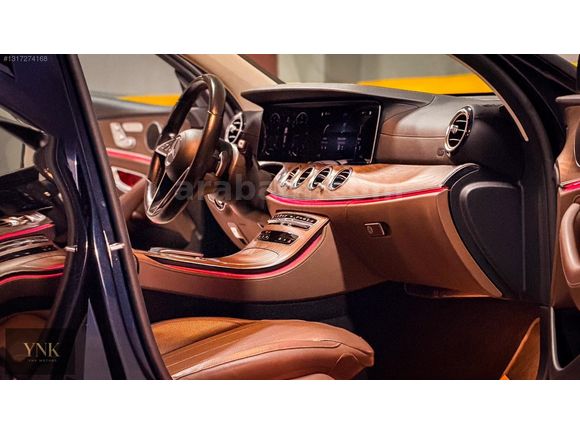 YNK'DAN MERCEDES E200d EXCLUSİVE TABA/BURMESTER/VAKUM/360KAM
