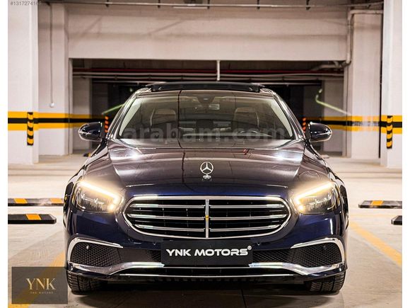 YNK'DAN MERCEDES E200d EXCLUSİVE TABA/BURMESTER/VAKUM/360KAM