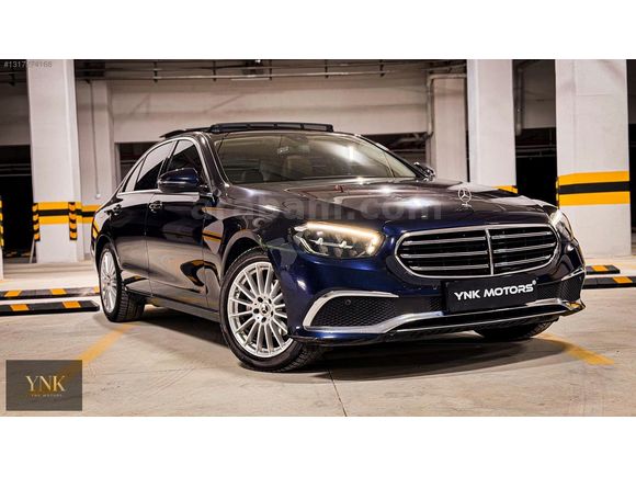 YNK'DAN MERCEDES E200d EXCLUSİVE TABA/BURMESTER/VAKUM/360KAM