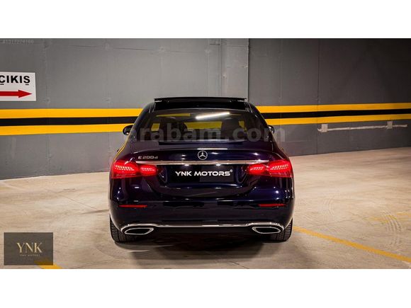 YNK'DAN MERCEDES E200d EXCLUSİVE TABA/BURMESTER/VAKUM/360KAM
