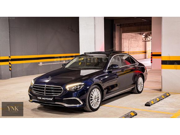 YNK'DAN MERCEDES E200d EXCLUSİVE TABA/BURMESTER/VAKUM/360KAM