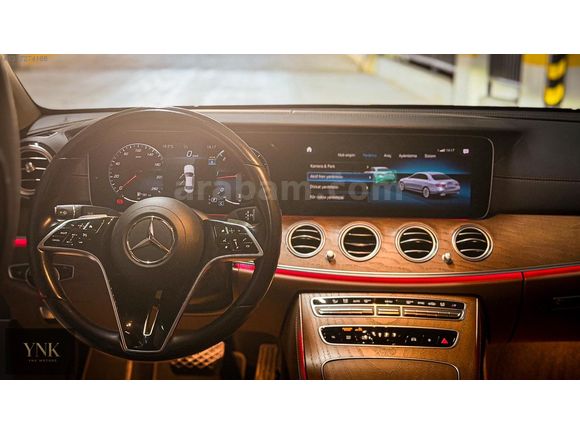 YNK'DAN MERCEDES E200d EXCLUSİVE TABA/BURMESTER/VAKUM/360KAM