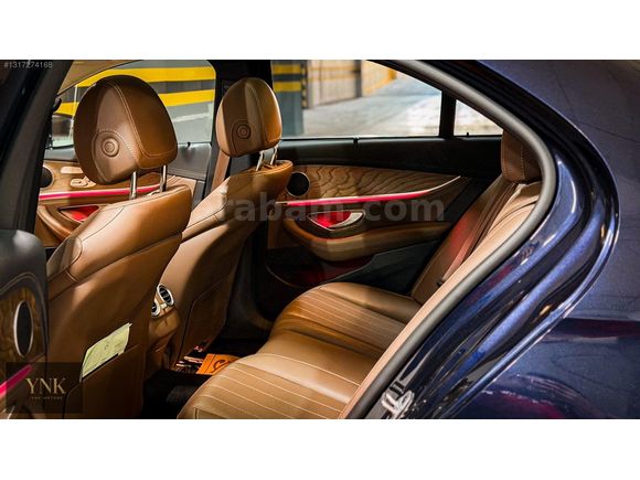 YNK'DAN MERCEDES E200d EXCLUSİVE TABA/BURMESTER/VAKUM/360KAM