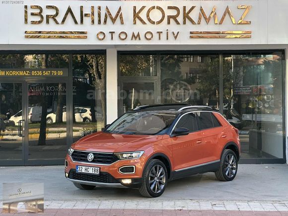 40 BİN KM'DE HATASIZ BOYASIZ CAM TAVANLI T-ROC ÇİFT RENK