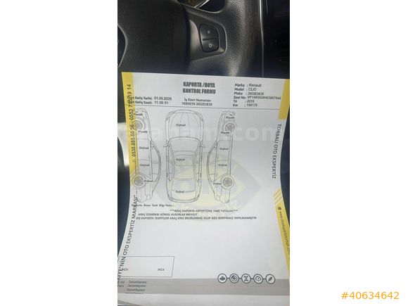 2015 CLIO 1.2 JOY HATASIZ BOYASIZ