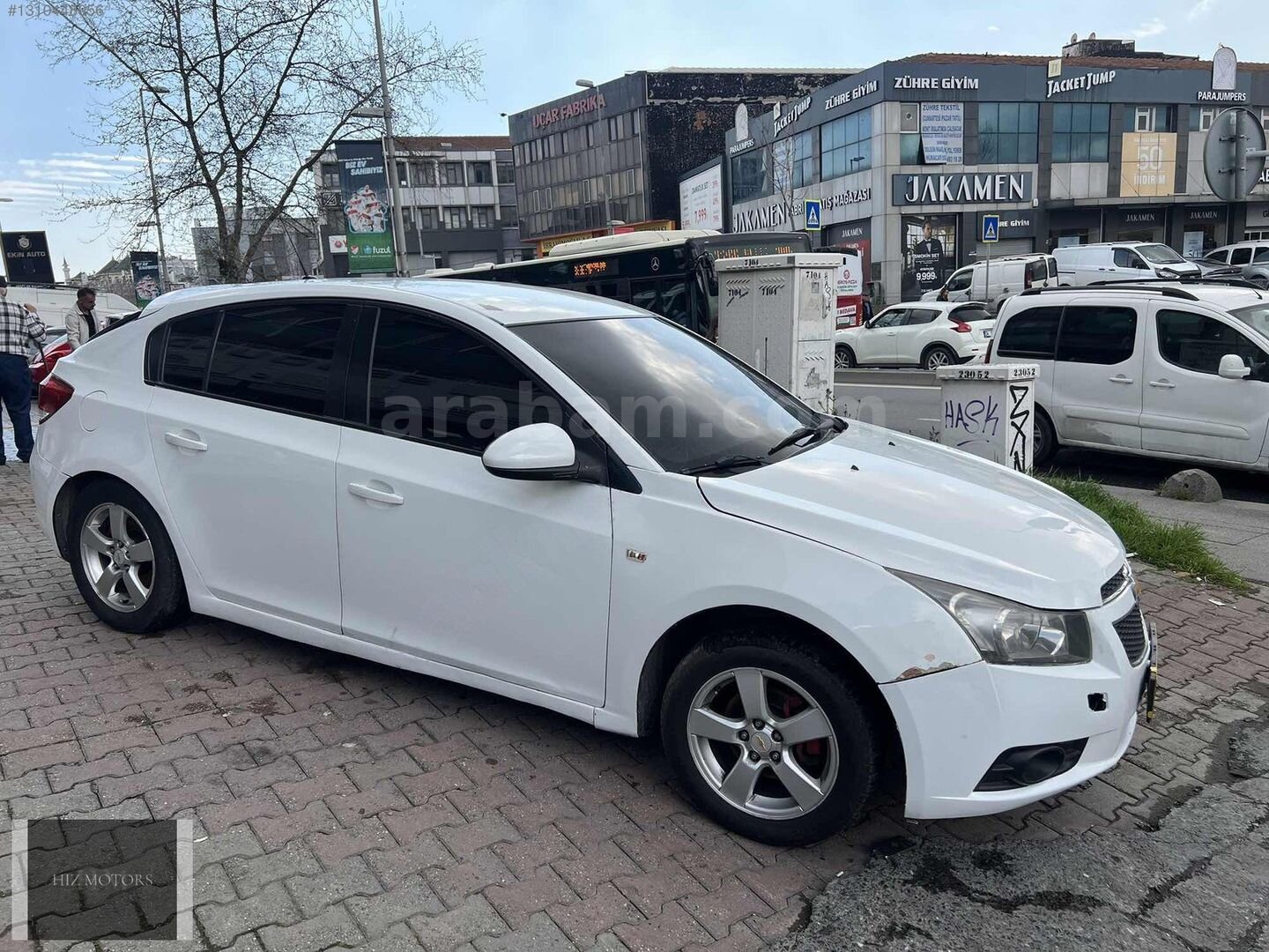 Galeriden Chevrolet Cruze 1.6 LT Plus 2012 Model İstanbul 266.000 km Beyaz 1