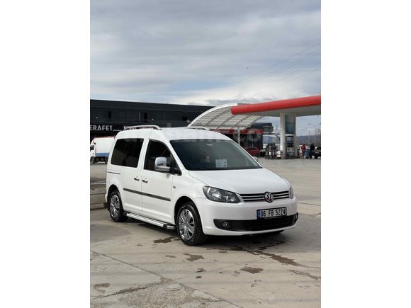 Sahibinden Volkswagen Caddy 1.6 TDI  2013 model otomobil ruhsatlı