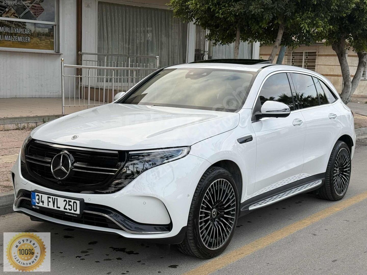 EZEL'den BAYİ 2022 MODEL EQC-400 4MATİC HATASIZ 2