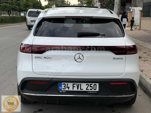 EZEL'den BAYİ 2022 MODEL EQC-400 4MATİC HATASIZ