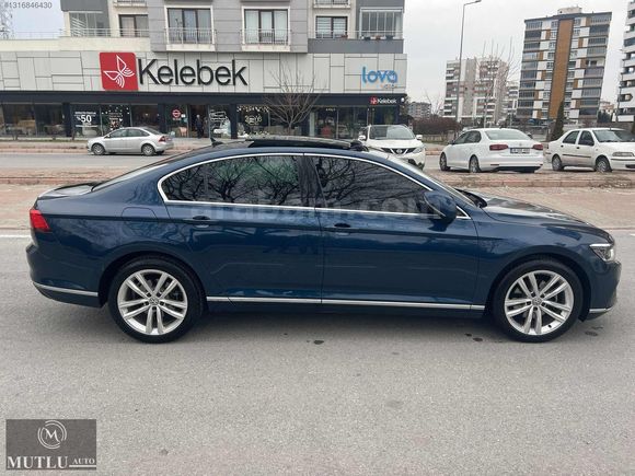 MUTLUDAN BOYASIZ HATASIZ 2020 PASSAT 1.6 TDI ELEGANCE SERVİS BKM