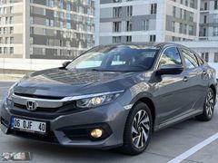 LANSMAN RENK-2017-124.000 kmde-BAKIMLI-ORJİNAL LPGLİ-HONDA CİVİC