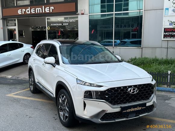ERDEMLER'DEN 2022 SANTAFE 1.6 HYBRD 4x4/E.BGJ/7KLTUK-SĞTMA/360