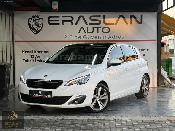 PEUGEOT 308 1.6 DİZEL TAM BAKIMLI ALLURE CAM TAVAN