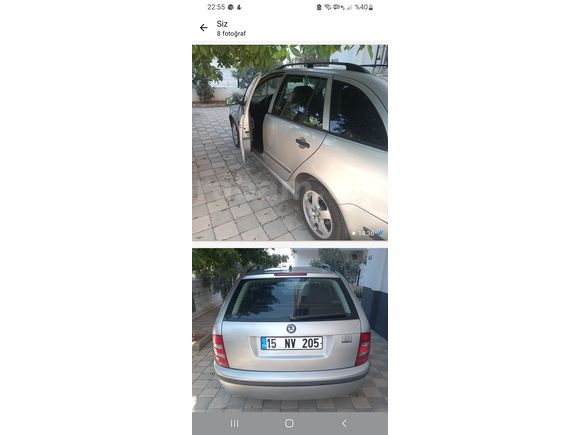 Sahibinden Skoda Fabia 1.4 Elegance 2003 Model 