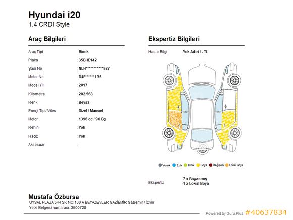 285 BİN PEŞİNATLA Hyundai i20 1.4 CRDI Style
