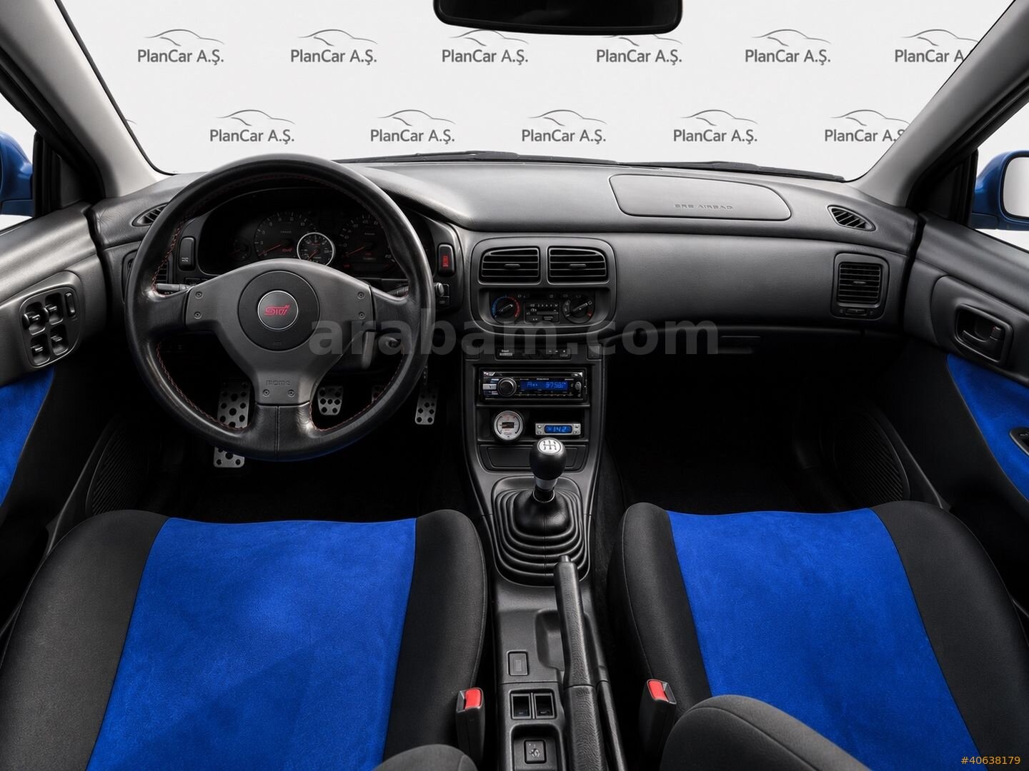 Galeriden Subaru Impreza 2.0 GT 1997 Model İzmir 267.000 km Mavi 6