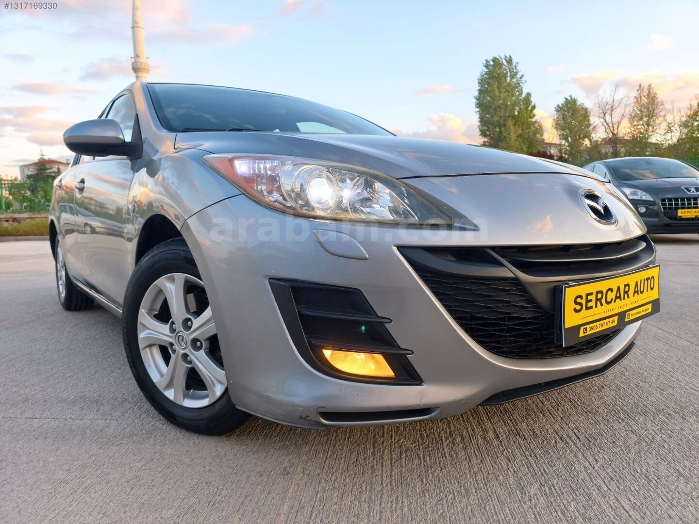 Galeriden Mazda 3 1.6 Touring 2010 Model Ankara 150.000 km Gri 4