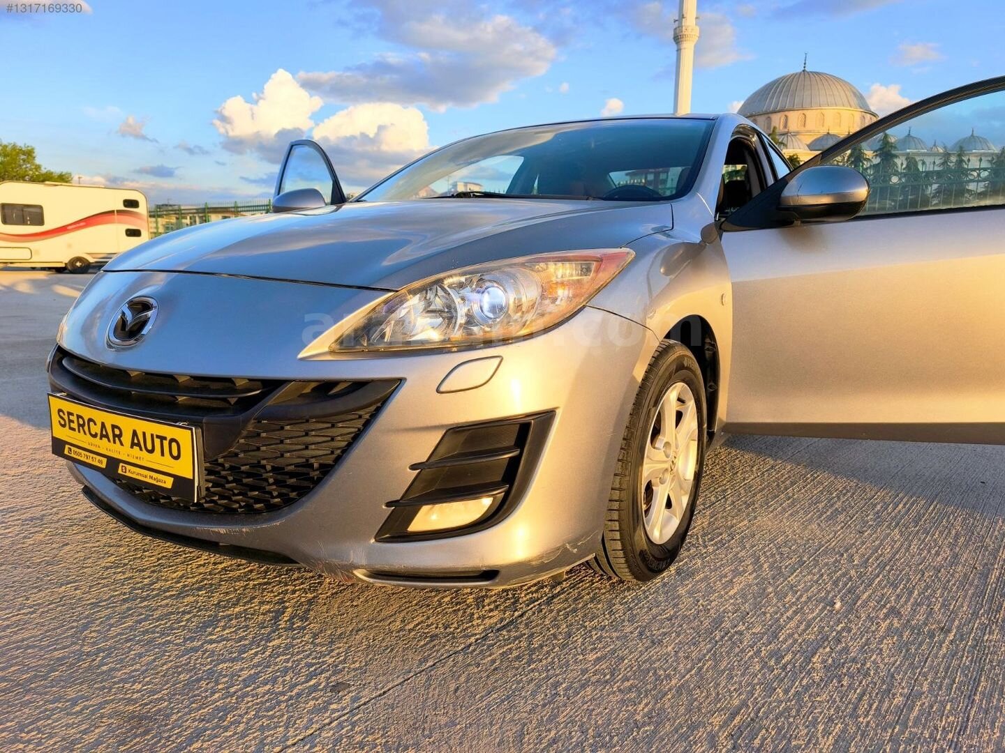 Galeriden Mazda 3 1.6 Touring 2010 Model Ankara 150.000 km Gri 2