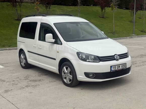 düşük kmde  Caddy 2.0 TDI Sportline 2013 Model Çorum