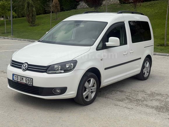düşük kmde  Caddy 2.0 TDI Sportline 2013 Model Çorum