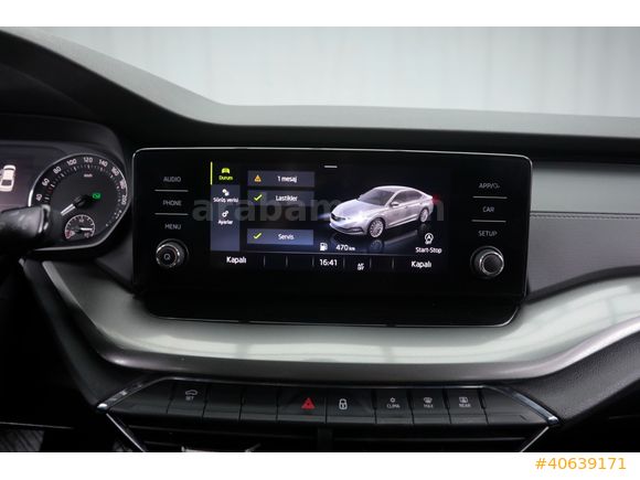 2021 SKODA OCTAVIA 1.5 e-TEC ELİTE 150 HP YETKİLİ SERVİS BAKIMLI