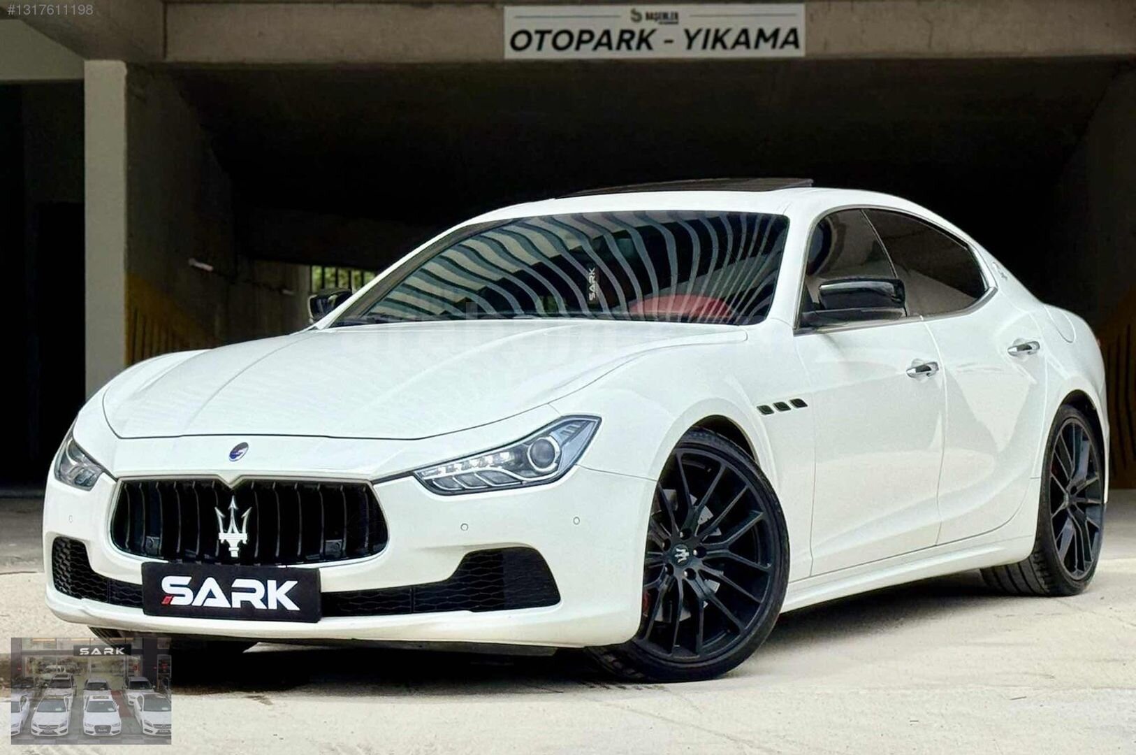 Galeriden Maserati Ghibli 3.0 2015 Model Ankara 170.000 km Beyaz 1
