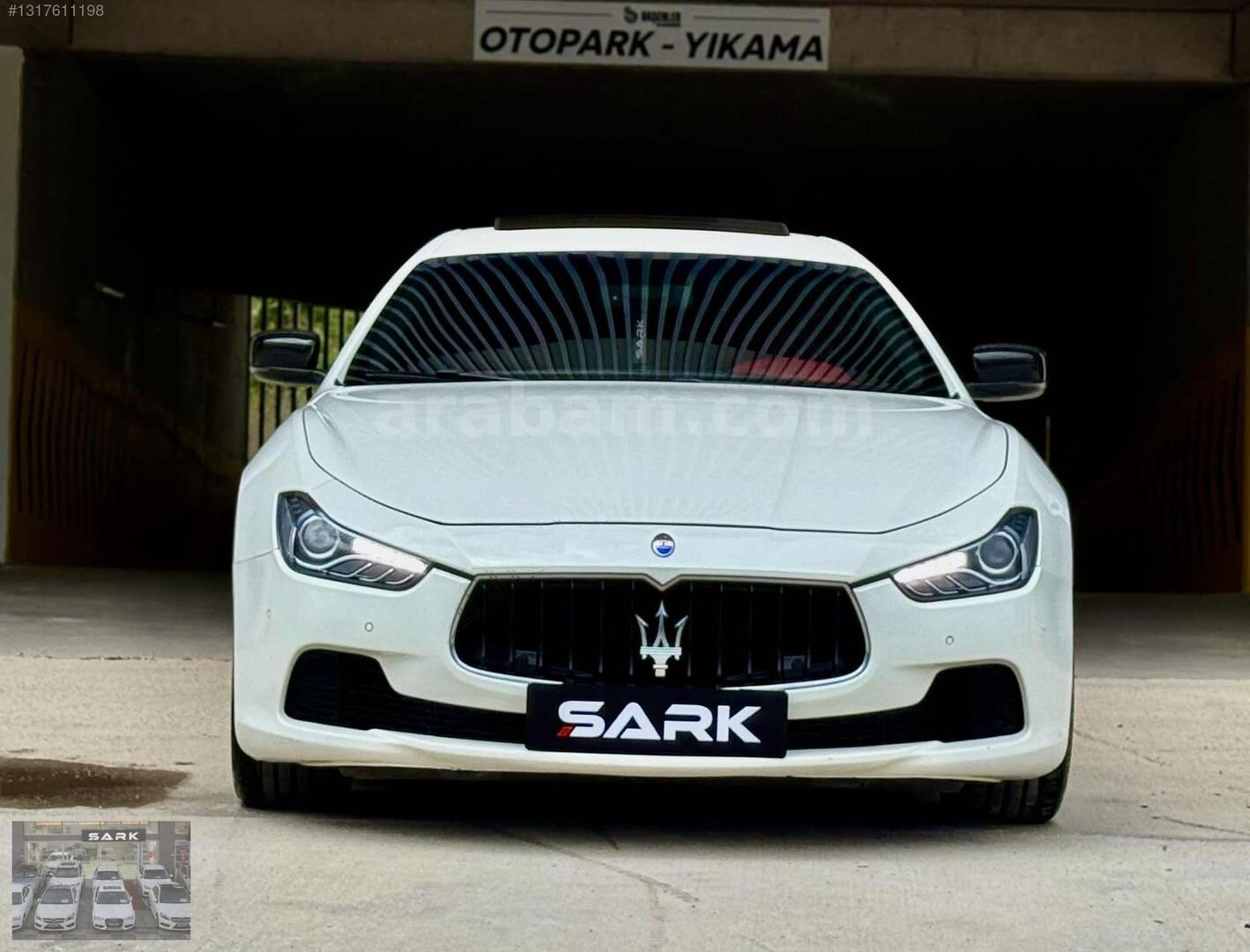 Galeriden Maserati Ghibli 3.0 2015 Model Ankara 170.000 km Beyaz 2