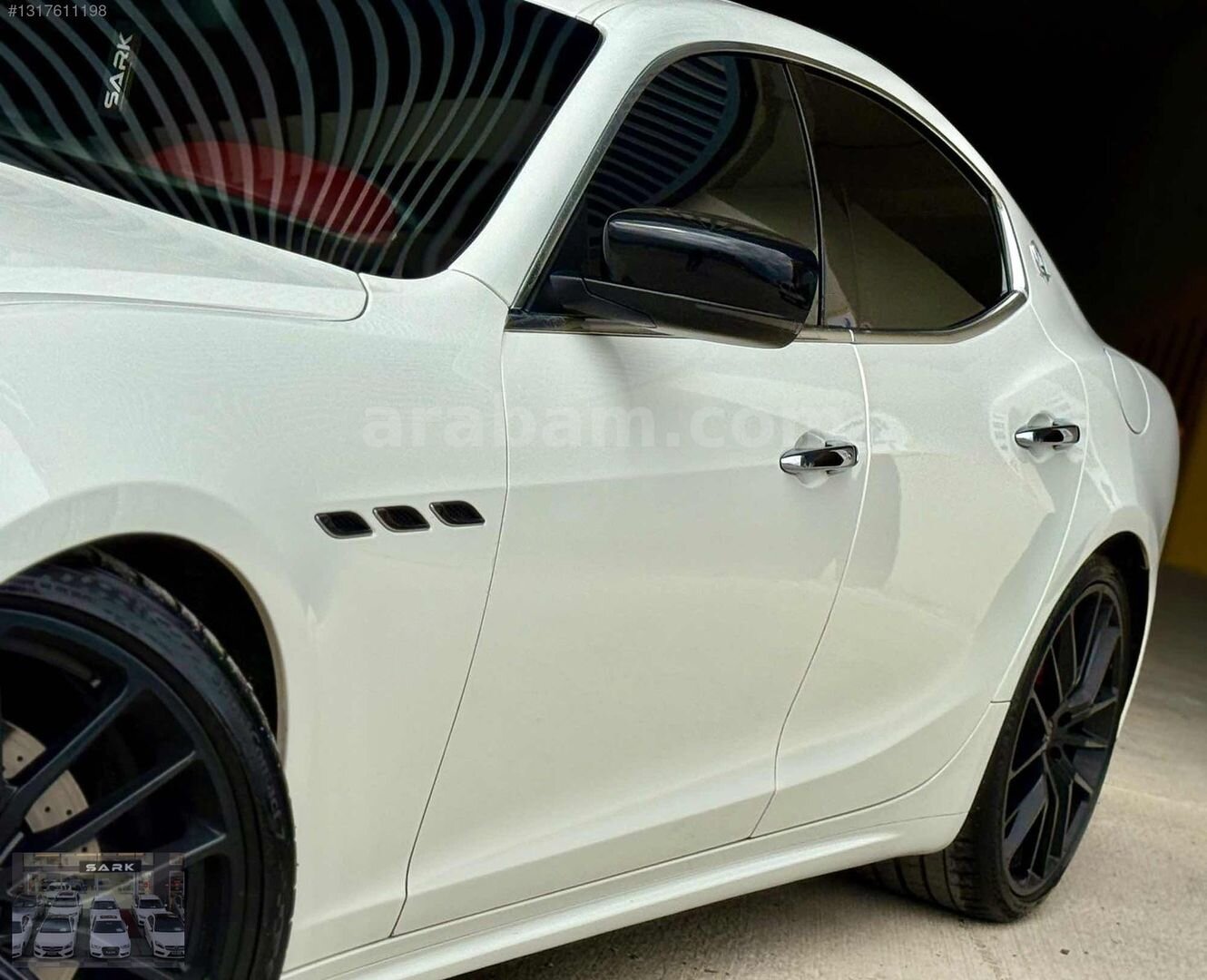 Galeriden Maserati Ghibli 3.0 2015 Model Ankara 170.000 km Beyaz 7