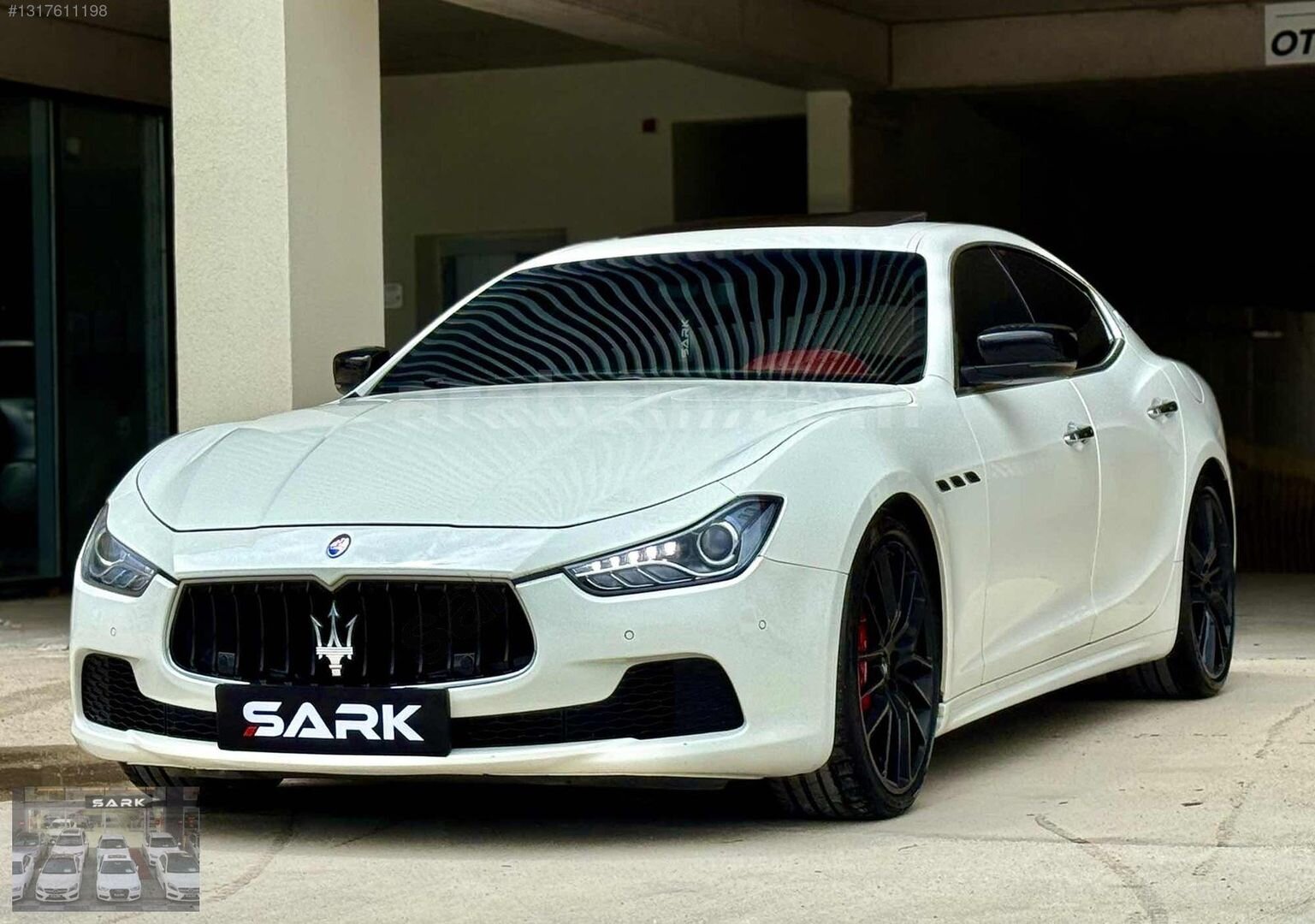 Galeriden Maserati Ghibli 3.0 2015 Model Ankara 170.000 km Beyaz 3