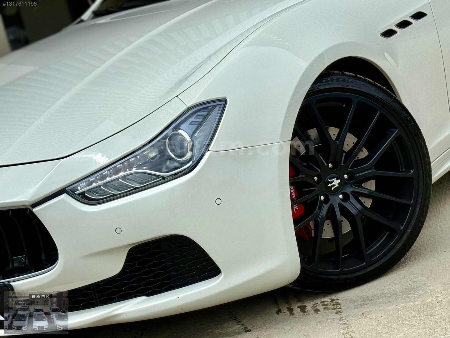 Galeriden Maserati Ghibli 3.0 2015 Model Ankara 170.000 km Beyaz 5