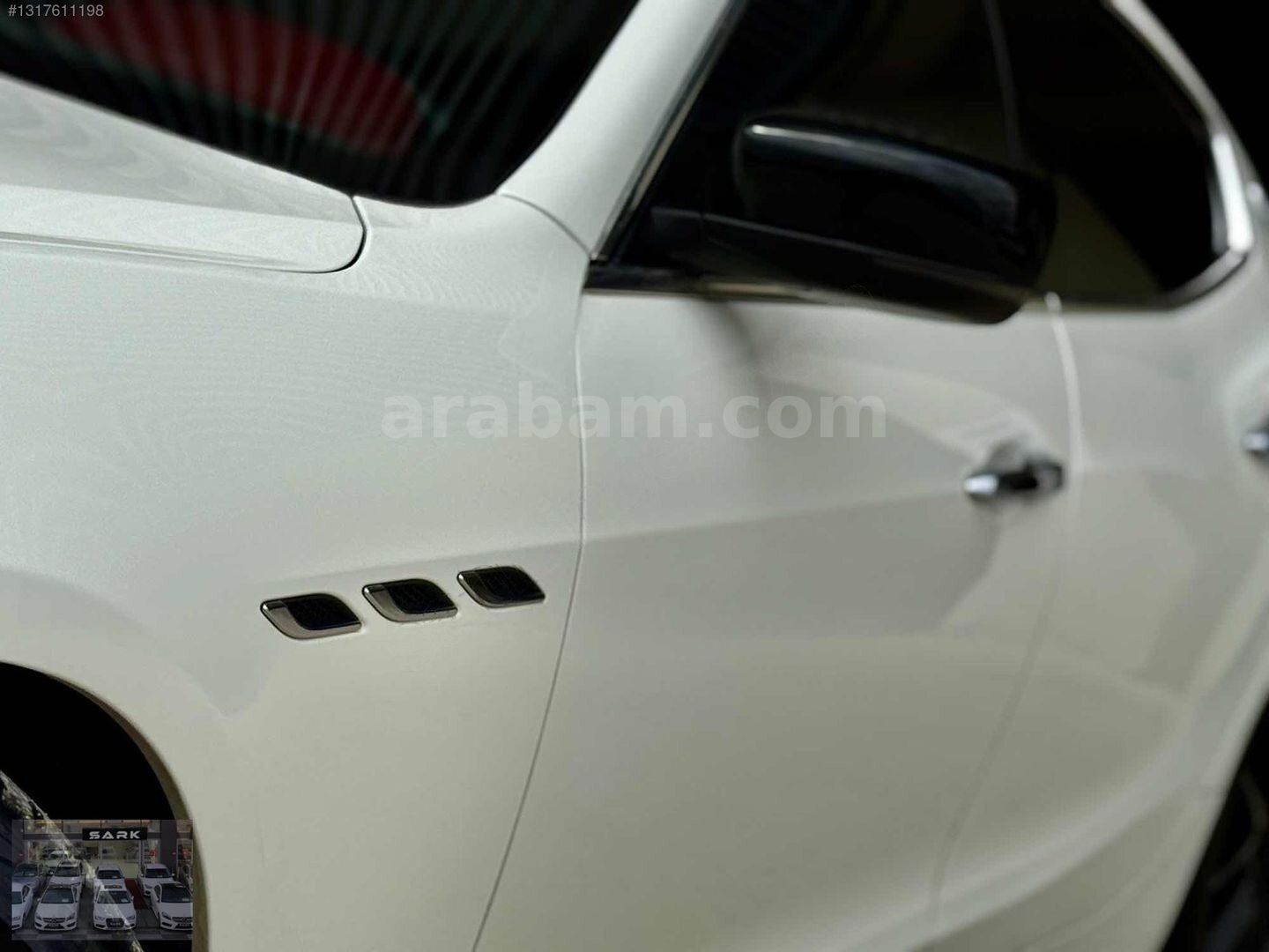 Galeriden Maserati Ghibli 3.0 2015 Model Ankara 170.000 km Beyaz 6