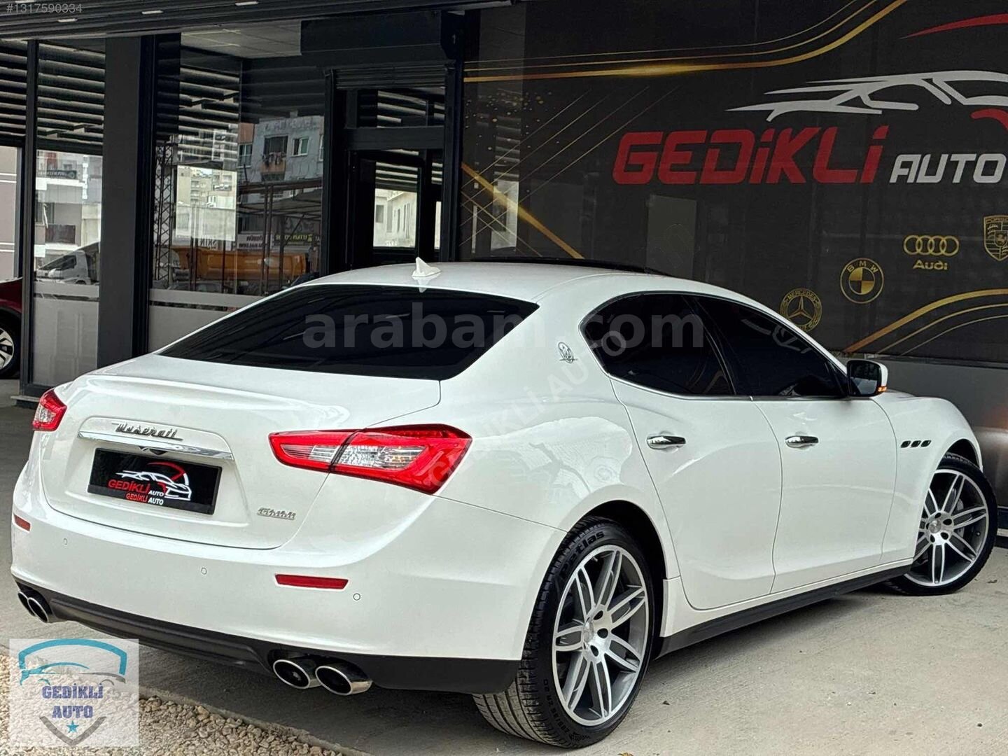 Galeriden Maserati Ghibli 3.0 2013 Model Mersin 121.000 km Beyaz 5