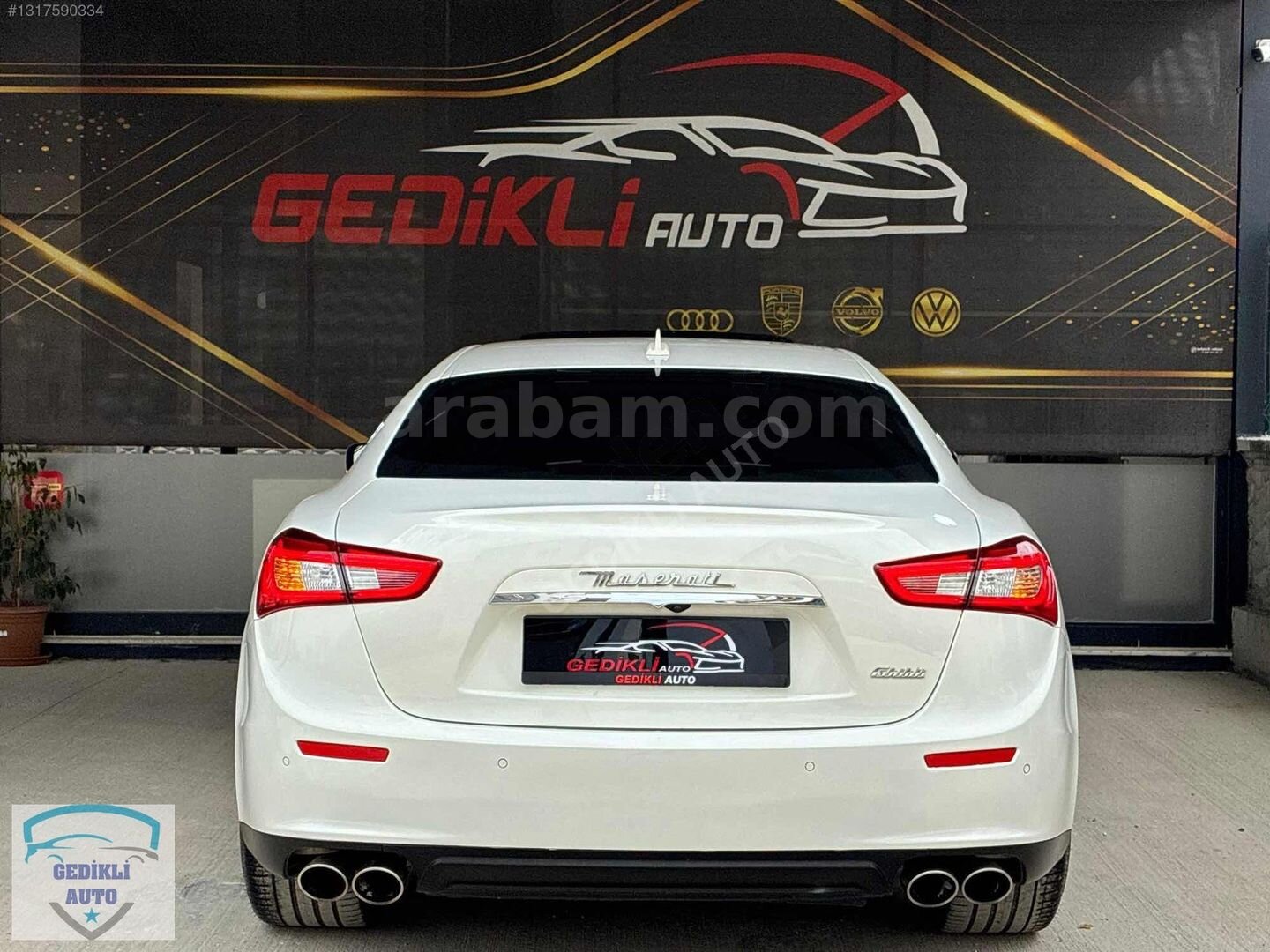 Galeriden Maserati Ghibli 3.0 2013 Model Mersin 121.000 km Beyaz 6
