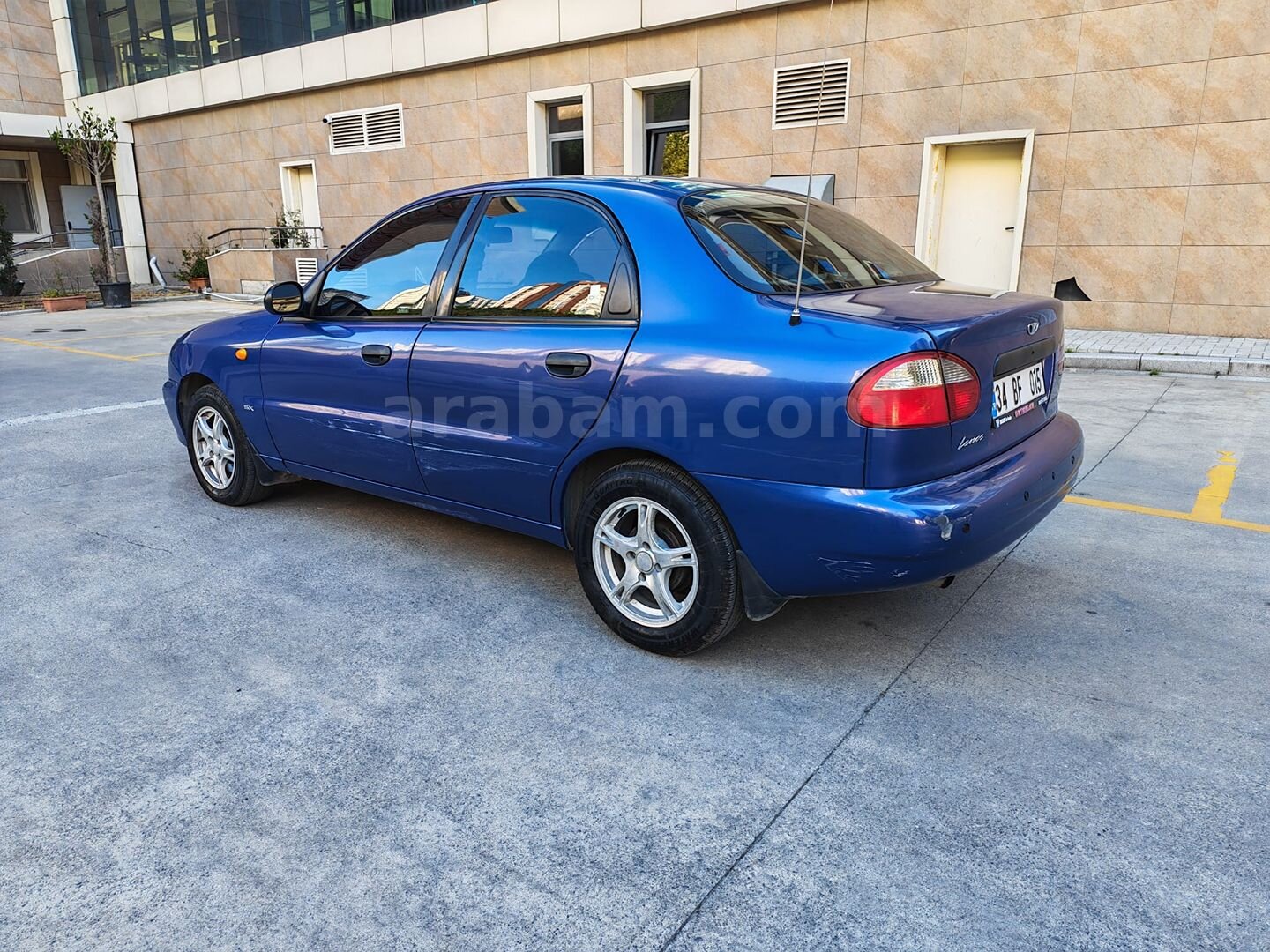 Sahibinden Daewoo Lanos 1.6 SX 1998 Model İstanbul 115.000 km Mavi 4