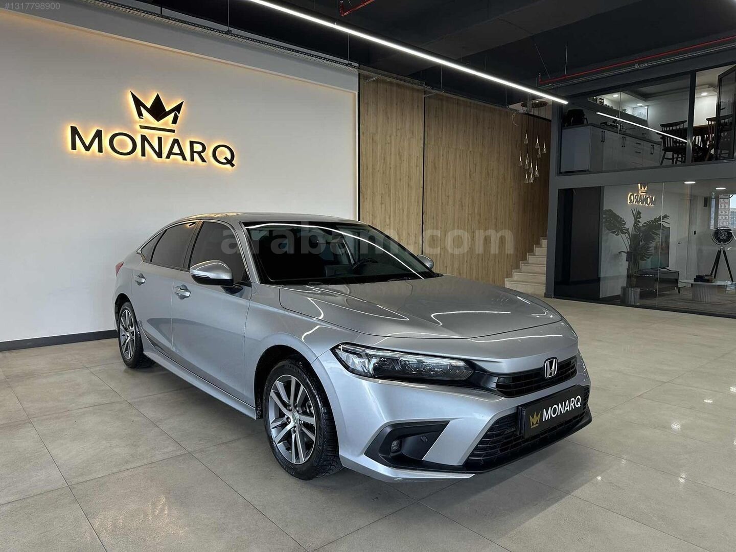 Galeriden Honda Civic 1.5 i-VTEC Elegance 2023 Model İstanbul 91.000 km Gri 2