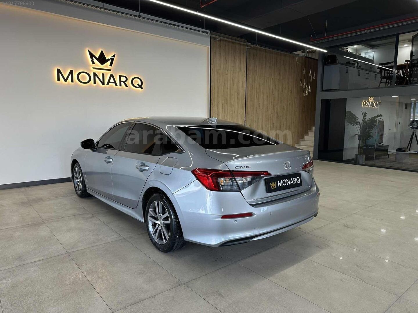 Galeriden Honda Civic 1.5 i-VTEC Elegance 2023 Model İstanbul 91.000 km Gri 6