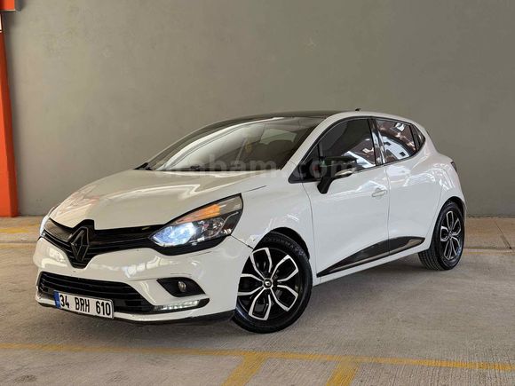 Sahibinden Renault Clio 1.5 dCi Touch 2018 Model  185000 km Beyaz