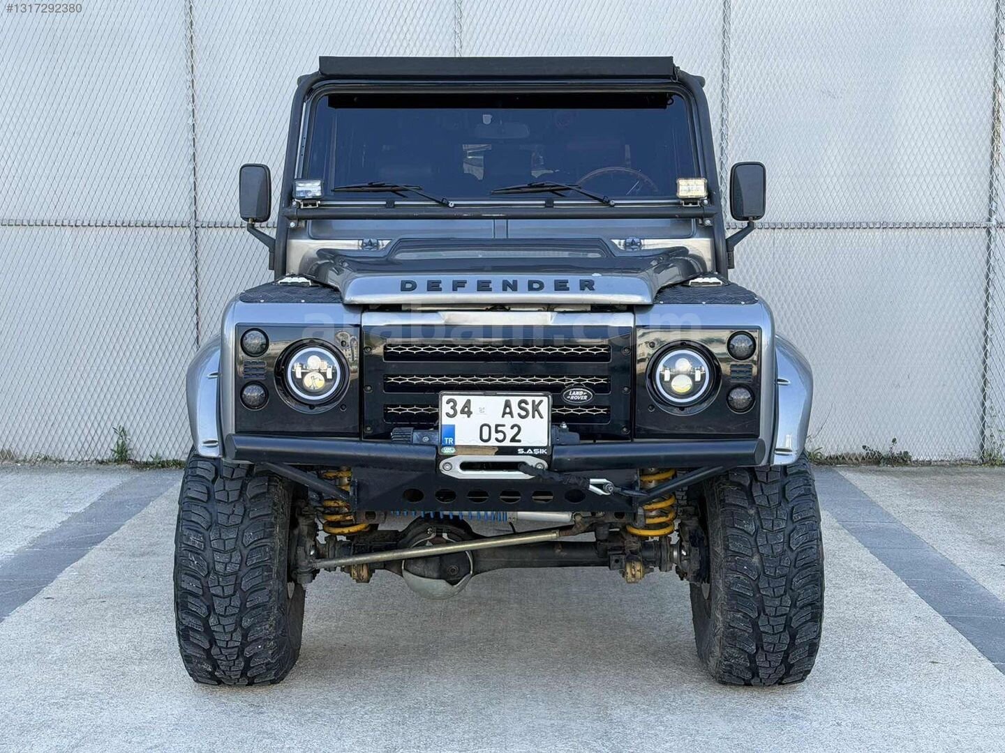 Galeriden Land Rover Defender 110 2.5 TDI 1988 Model Ordu 145.000 km Gri 2