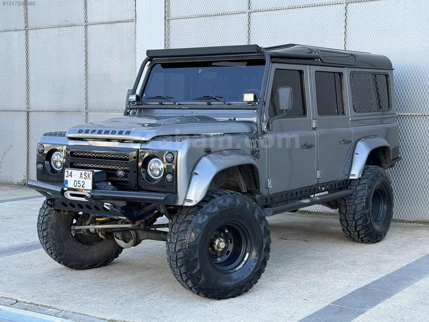 Galeriden Land Rover Defender 110 2.5 TDI 1988 Model Ordu 145.000 km Gri 1