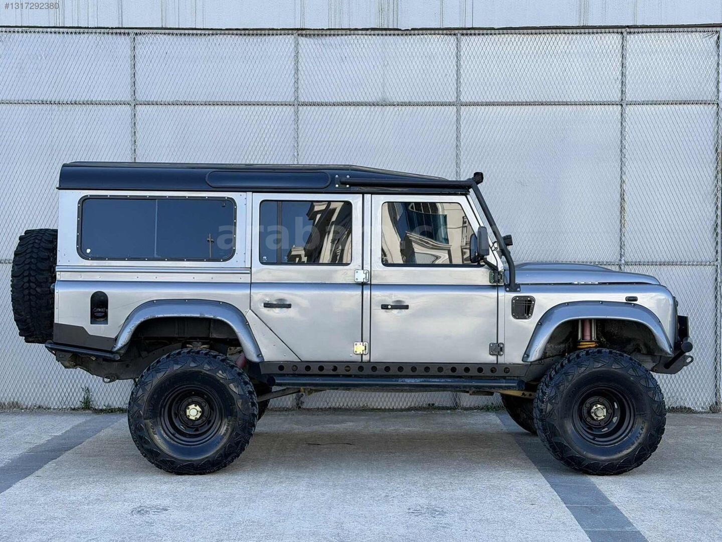 Galeriden Land Rover Defender 110 2.5 TDI 1988 Model Ordu 145.000 km Gri 4